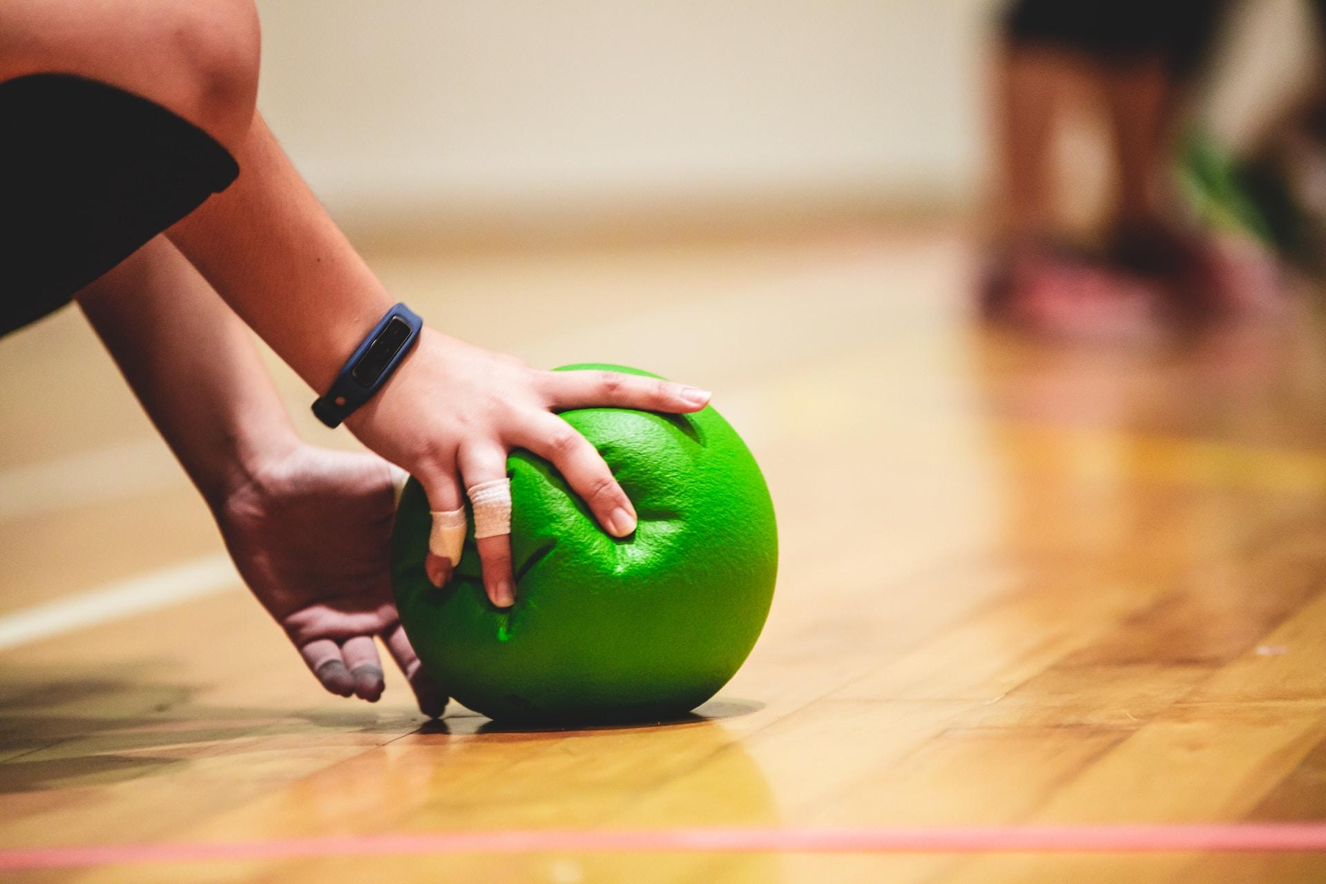 Green dodgeball