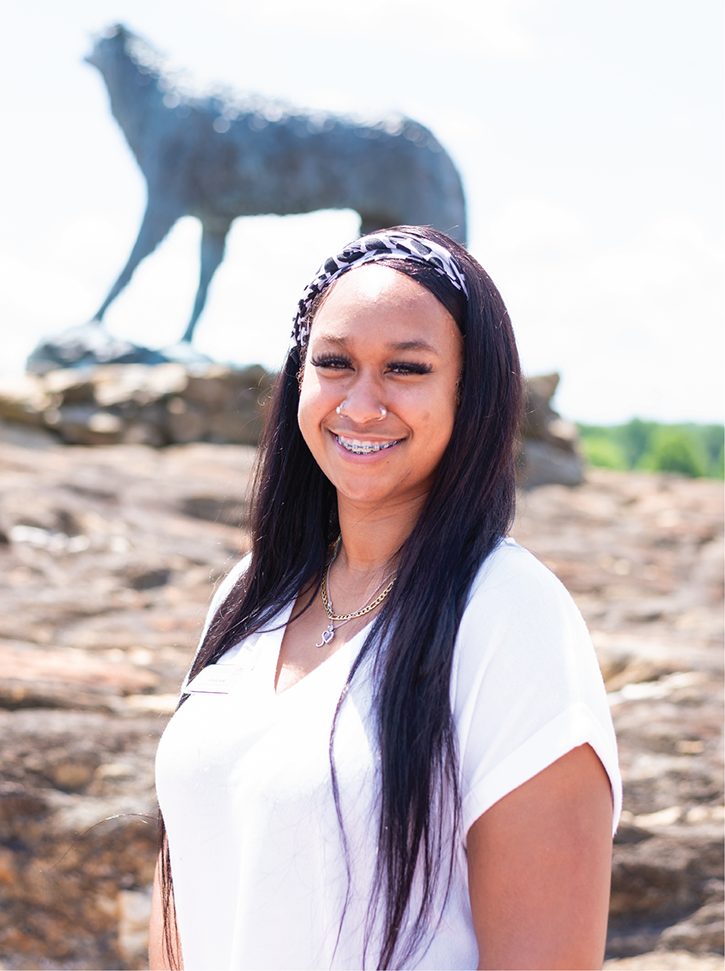 Headshot of VP of Student Life Skya Daniels